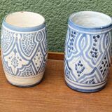 Pair of old Fasi mugs