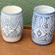 Paire d'anciennes chopes Fasi
