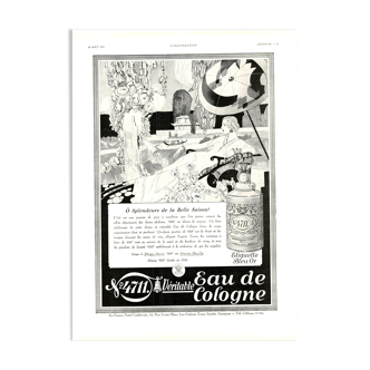 Vintage poster 30s Eau de Cologne