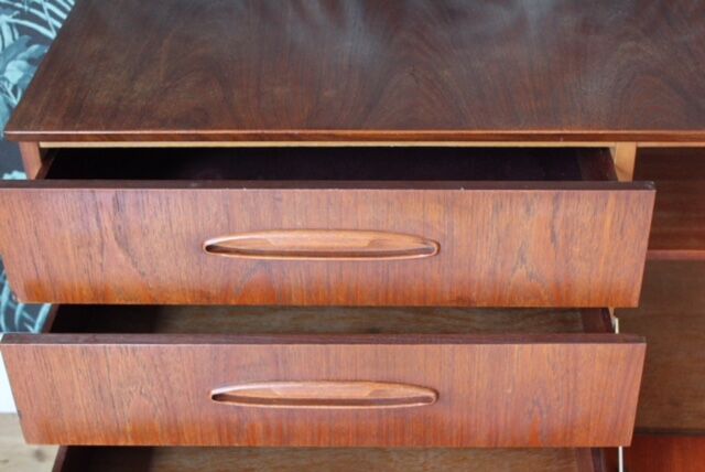 Vintage scandinavian sideboard by Jentique 1960s