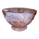 Bol en verre rose