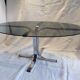 Vintage glass coffee table