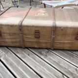 Old travel trunk