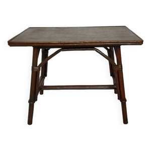 Table d'appoint rotin