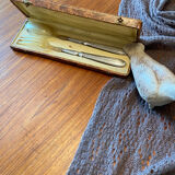 Art deco salad cutlery in silver filled 1930