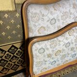 Upholstered bed in Louis XV style