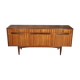 Teak and zebrano sideboard