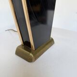 Diderot Sarco black and gold lacquered table lamp