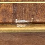 Meuble dressoir ou bar Art Déco, divers placages, bronze et ferronneries, c