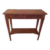 Louis XV style console in cherry wood