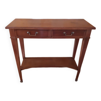 Louis XV style console in cherry wood