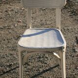 Set of 21 chairs Gaston Viort 1950 to Los Angeles.