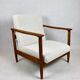 Fauteuil en laine bouclée, années 1970