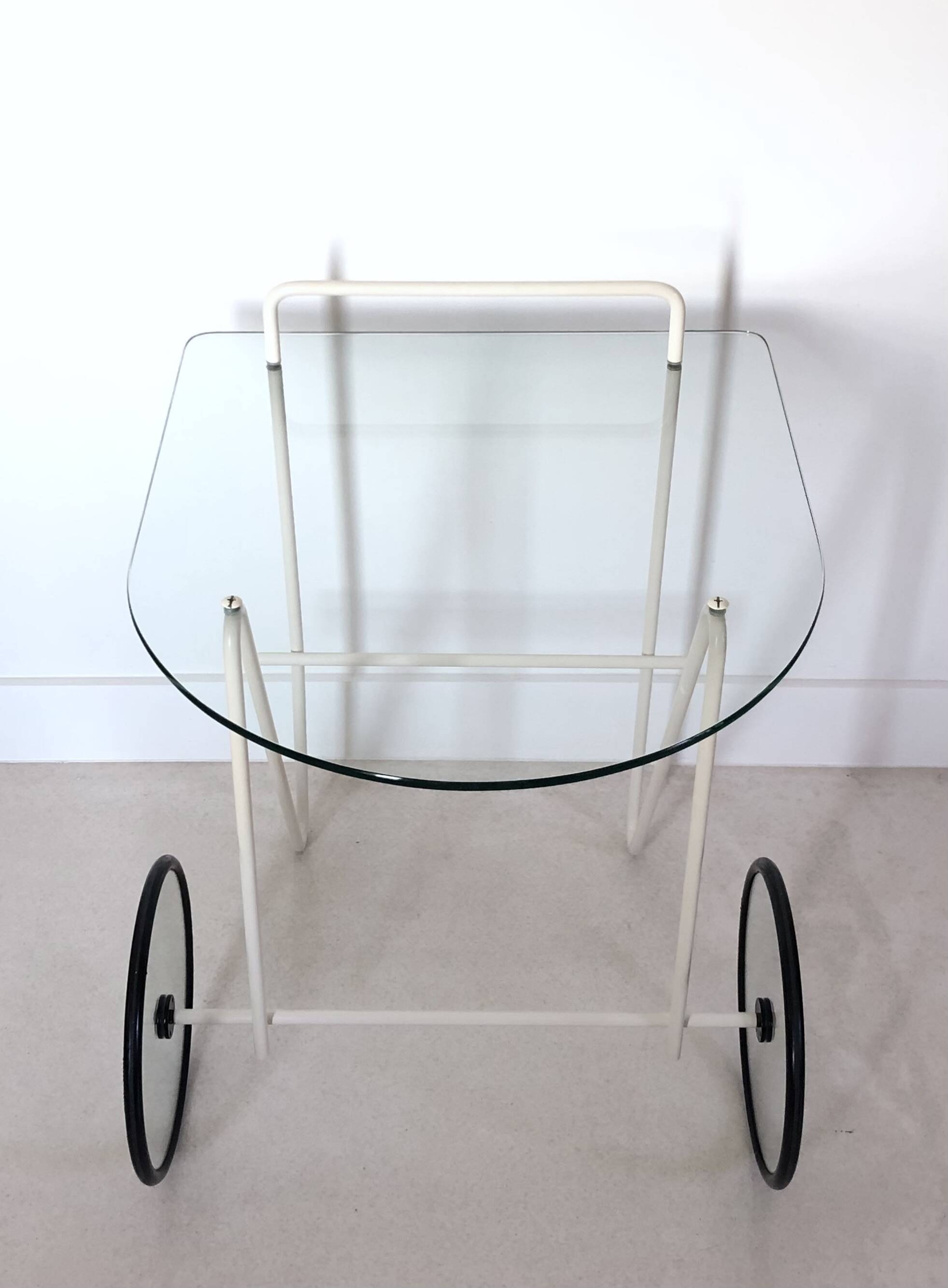 Porada Arredi service trolley, Italy 1980s