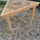 Beautiful pair of antique marquetry bedside tables.