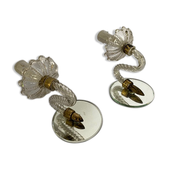Pair of wall sconces