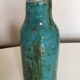 Vase de céramique en terre émaillée années 60s