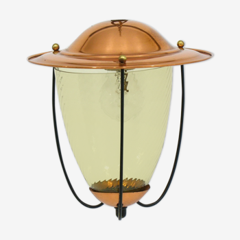 Lantern ceiling lamp 70s