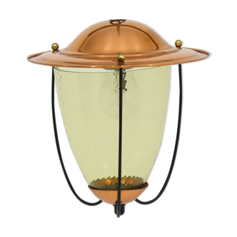 Lantern ceiling lamp 70s