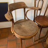 Set of 4 bistro chairs and two bistro armchairs