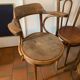 Lot de 4 chaises bistrot et deux fauteuils bistrot