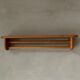Vintage pine towel rack