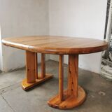 Rainer Daumiller round pine table