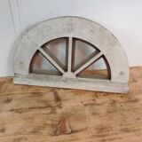 Old half moon window