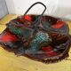 Vintage Vallauris Ceramic Hors d'oeuvre Serving Tray 33 x 33 cm