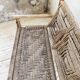 Audoux and Minet cord bench