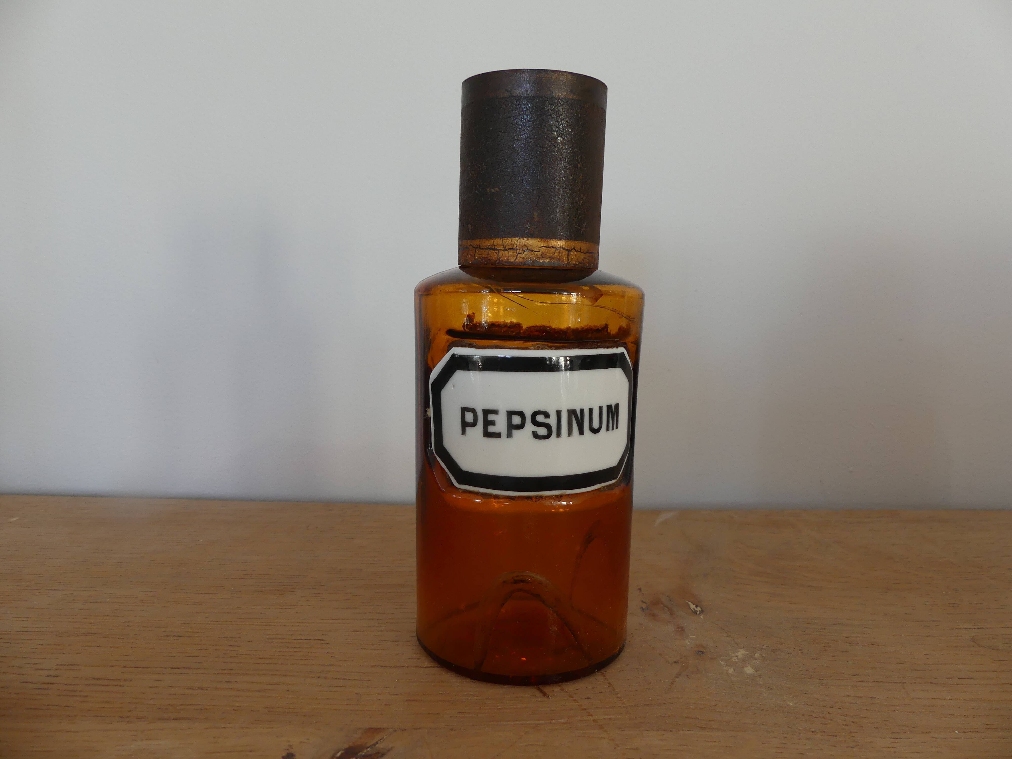 Ancien flacon d'apothicaire old apothecary bottle