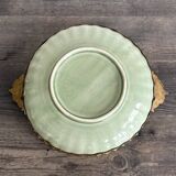 Antique celadon porcelain bowl mounted in gilded bronze, 19th century.