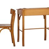 Baumann children's chair and desk vintage 1960