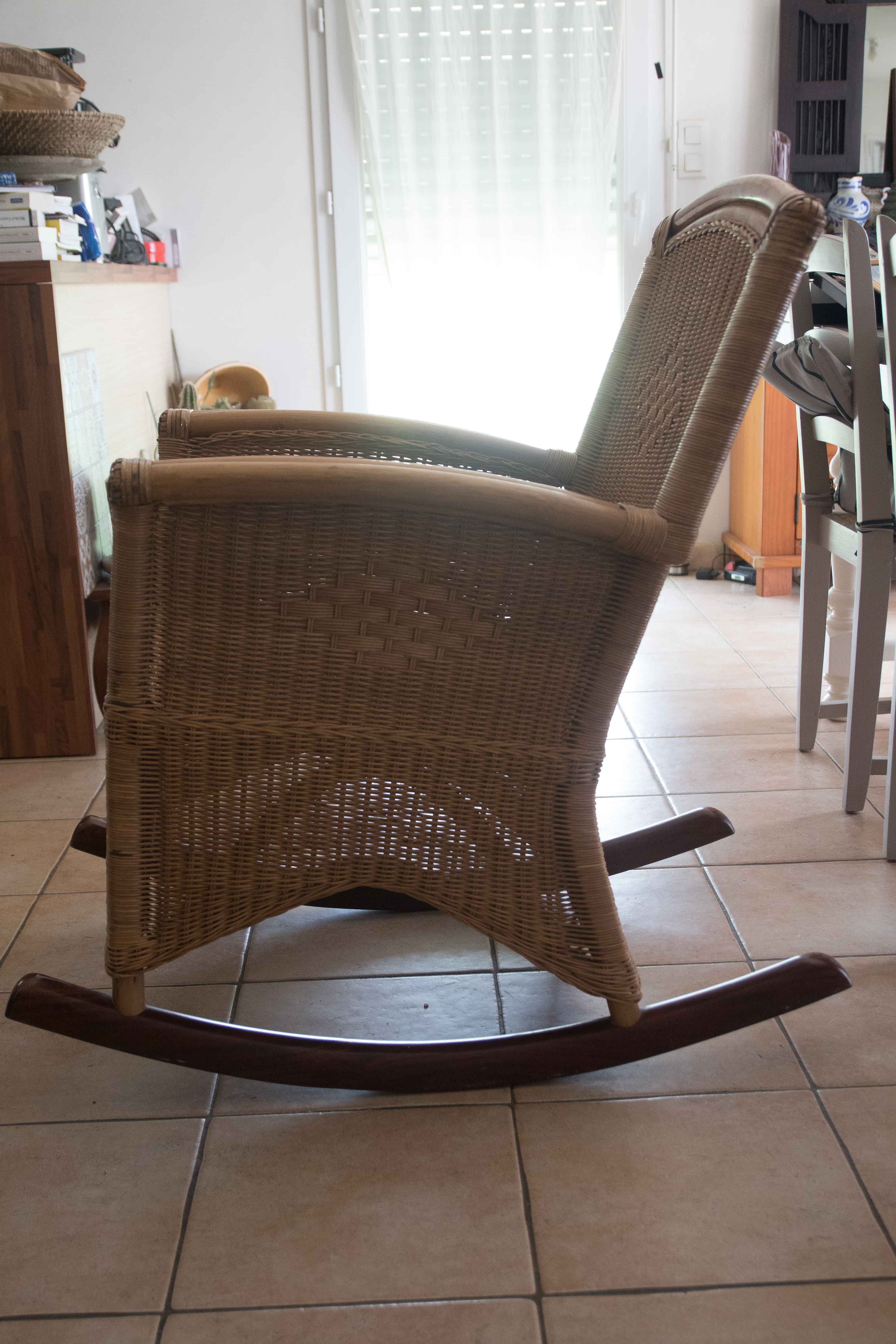 Rocking - chair rattan