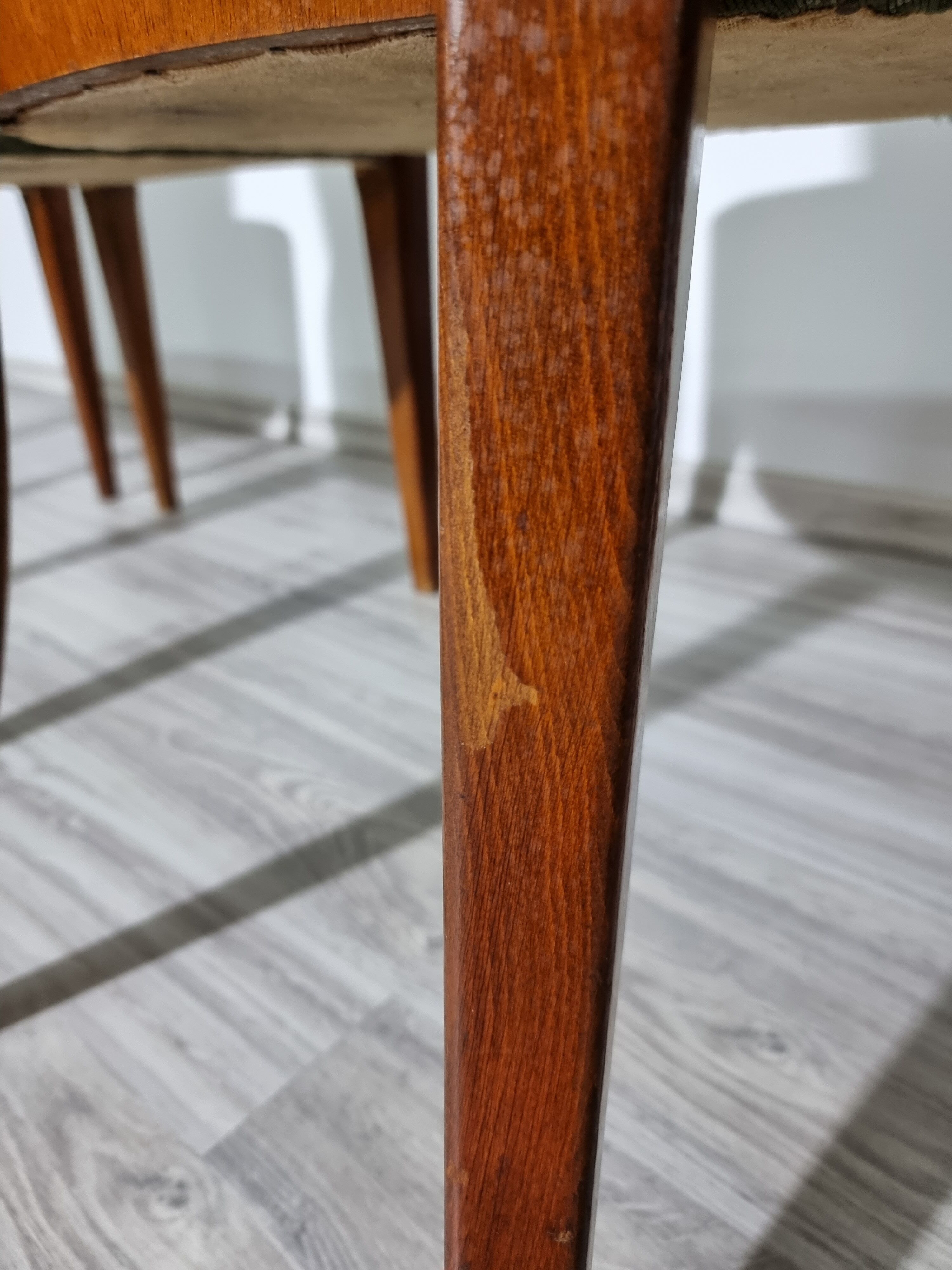 Dining chairs by Jindrich Halabala