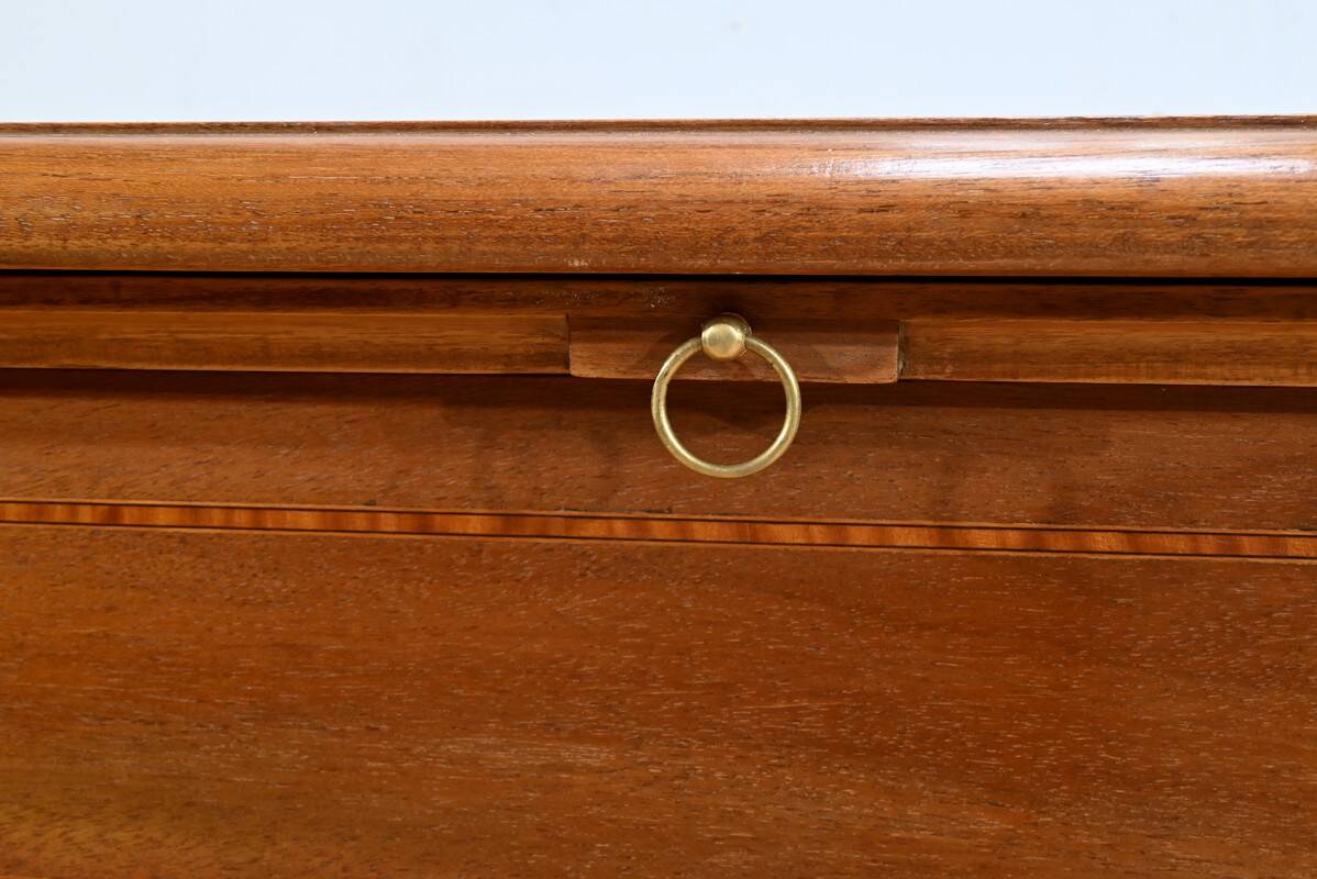 Important architect's desk in mahogany - 1920