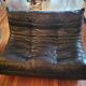 TOGO Canapé Set by Roset in black leather by Michel Ducaroy