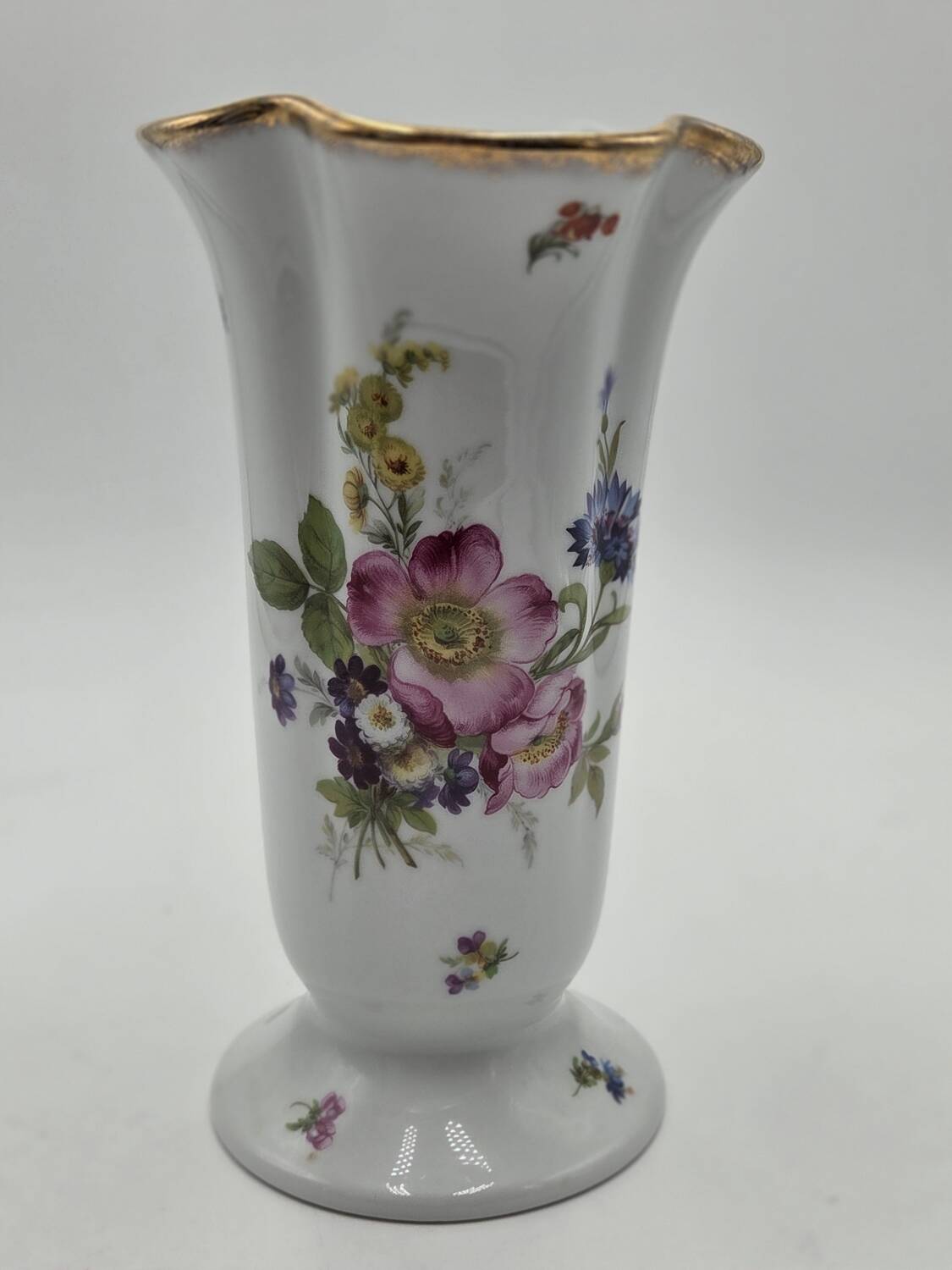 Limoges porcelain vase