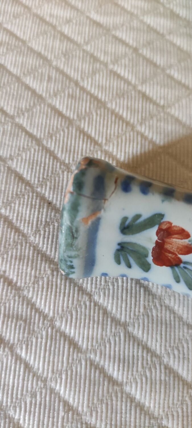 2 antique knife holders HB Quimper