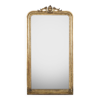 Foxed 19th C Louis Philippe Mirror