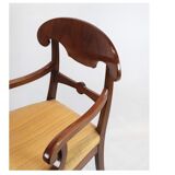 Paire de fauteuils en acajou 1860