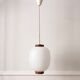 Pendant lamp "Kina" by Bent Karlby, Lyfa, 1950