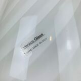 Lampe champignon Murano blanche 70