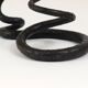 Sculpture of a serpent or wrought iron serpent in the style of Edgar Brandt, Austria, 1920s.