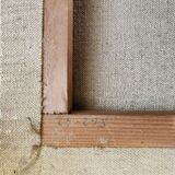 Old Table "The Reader" – Oil on Canvas – 18th Century Style