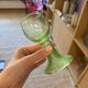Set of 6 Alsatian crystal stem glasses in ouraline – Röme style