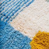 Handmade natural wool rug, size 200 x 300 cm