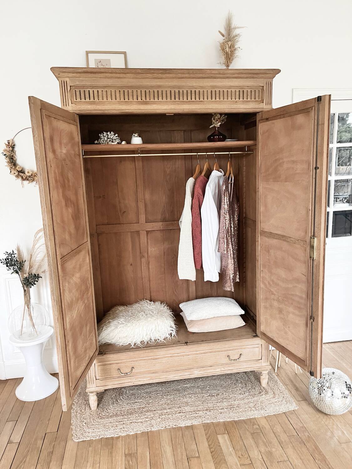 Classic Parisian wardrobe