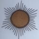Miroir  soleil circa 1950 - 59x59cm