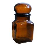 Ariel laundry apothecary style jar - amber glass